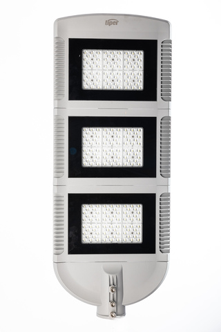 4x LED Straatverlichting 150W Liper, Grijs, 2024